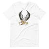 Griffin Short Sleve Unisex t-shirt - White / 5XL - Printful Clothing