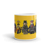 Minifig Banner White glossy mug