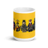 Minifig Banner White glossy mug