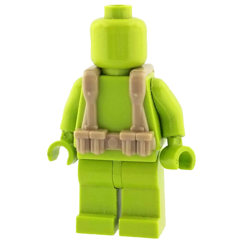 TAN WW2 Single Soldier US Army Minifigure made with real LEGO® minfigure