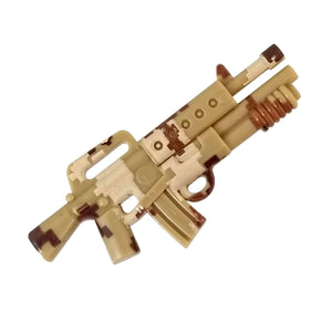 Minifig Toy Desert CAMO M16-DBR - Rifle
