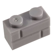 1x2 Masonry Profile Brick GREY (1 each) - Bricks