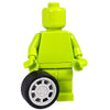 Minifig Small Tire with Wheel Rim (1 set each) - Bricks