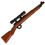 Minifig Colored KAR 98 Scoped Sniper Rifle - Rifle