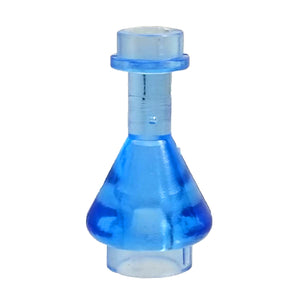 Minifig Light Blue Clear Bottle - Accessories