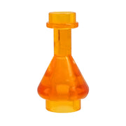 Minifig Orange Clear Bottle - Accessories