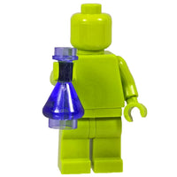 Minifig Indigo Clear Bottle - Accessories