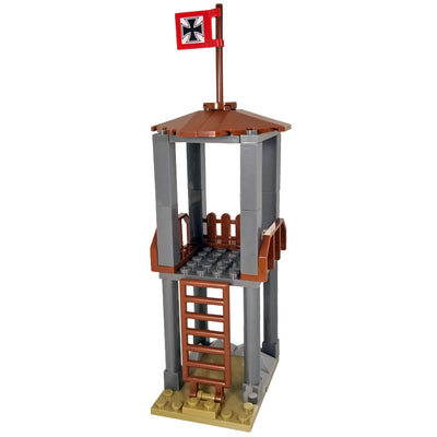 Minifig World War II German Guard Tower Set - Dioramas