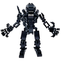 Brick Alien Warrior Figure with Face Hugger (442 Pieces) - Sets
