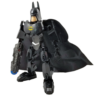 Brick Dark Knight Bat Figure (35 Pieces) - Buildable Figure