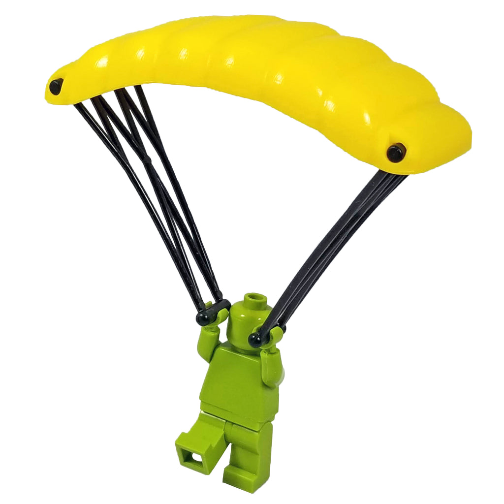 Minifig High-Altitude Parachute - Yellow - Accessories