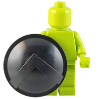 Minifig Black Spartan Shield - Shield