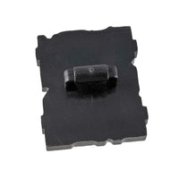 Minifig Black Wooden Shield - Shield