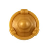 Minifig Gold Buckler Shield - Shield