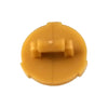Minifig Gold Buckler Shield - Shield