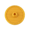 Minifig Gold Wooden Viking Shield - Shield