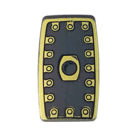 Minifig Black & Gold Roman Shield - Shield
