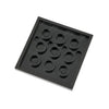 Minifig 4x4 4 Dot Black Stand - Stand