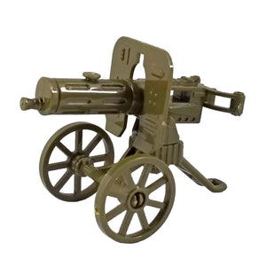 Minifig World War II PM M1910 Maxim Machine Gun with Sokolov Wheeled Carriage Olive - Heavy Weapon