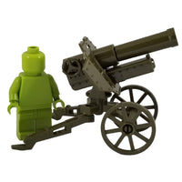 Minifig World War II Russian 76mm Mountain Gun Olive - Heavy Weapon
