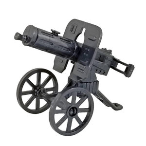 Minifig World War II PM 1910 Maxim Machine Gun Grey - Heavy Weapon