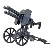 Minifig World War II Mobile AntiAircraft Grey - Heavy Weapon