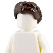 Minifig Brown Hair 25 - Hair