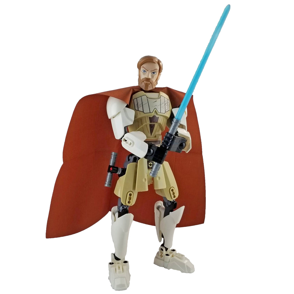 Brick General Kenobi Figure (82 Pieces) Brick Forces