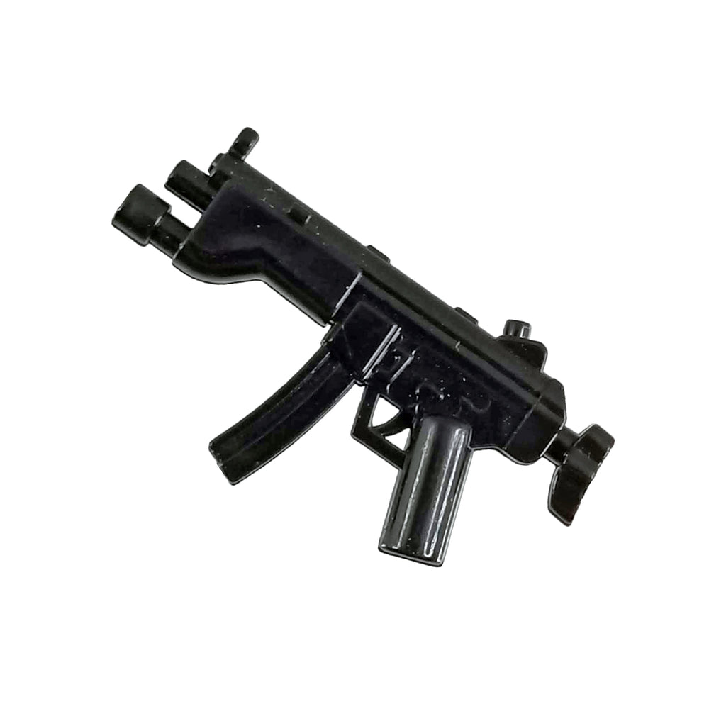 Minifig MP5 with Compact Stock and Light - Machine Gun