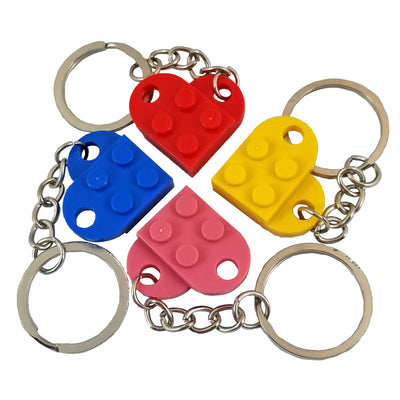 Brick Heart Keychains - Keychain