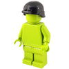 Minifig Black Ballistic Helmet - Headgear