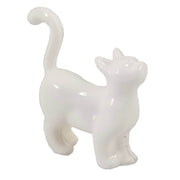 Minifig All White Cat - Animals
