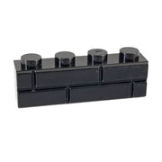1x4 Masonry Profile Brick BLACK (1 each) - Bricks