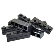 50 Brick Pack 1x4 Masonry Profile Brick BLACK - Bricks