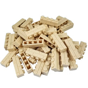 50 Brick Pack 1x4 Masonry Profile Brick TAN - Bricks