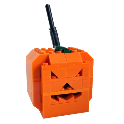Brick Block Head Great Pumpkin - Buildable Figure