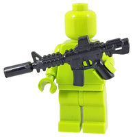 Minifig Toy M4A1 with Suppressor - Rifle