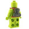 Minifig World War II Military Backpack with Gas Mask Canister - Backpack