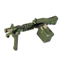 Minifig CAMO M60 Ammo Can on Side - Machine Gun