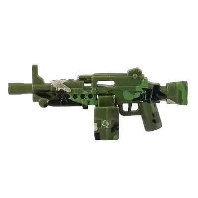 Minifig CAMO M249 SAW - Machine Gun