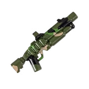 Minifig CAMO Sci-Fi Shotgun Blaster with Laser Sights - Shotgun