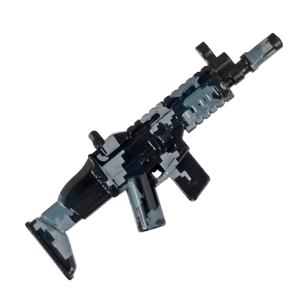 Minifig Toy CAMO FN SCAR-L - Rifle