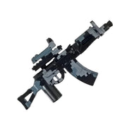 Minifig Toy Commando CAMO Assault Rifle - Machine Gun