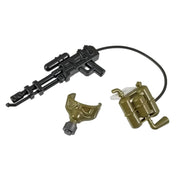 Minifig Olive Drab Flamethrower Kit - Heavy Weapon