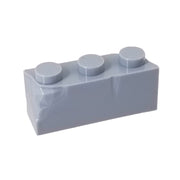COBI 1x3 Battle Damaged LIGHT Grey Brick (1 each) - Bricks