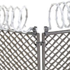 Minifig Chain Link Fence - Dark Grey - Dioramas