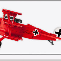 COBI World War I Fokker Dr.1 Red Baron - Limited Edition (212 Pieces) - Airplanes