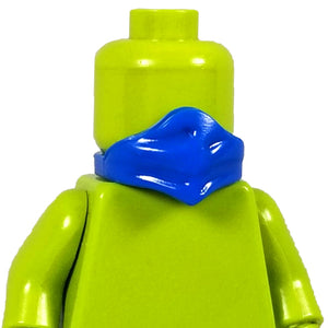 Minifig Neck Scarf Blue - Headgear