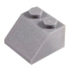 2x2 /45 Degree Roof Tile Bricks GREY (1 each) - Bricks