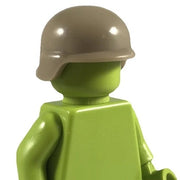 Minifig Tan Mich Helmet - Headgear